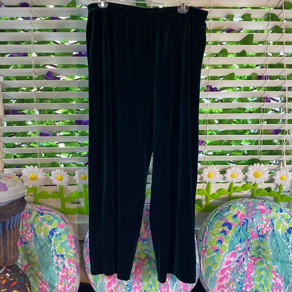 Froxx deep green velvet pants